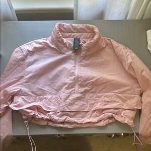 Alphalete Women's Pink Windbreaker